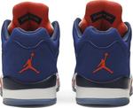 Кроссовки Air Jordan 5 Retro Low Knicks, синий - фото 6