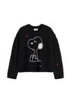 Джемпер CHINTI & PARKER SNOOPY EMBROIDERED , Black - фото 6