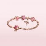 Браслеты Unisex Pandora, flower language wish bracelet set - фото 3