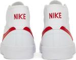 Кроссовки Nike Blazer Court Mid SB 'White University Red', белый - фото 7