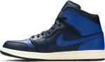 Кроссовки Air Jordan 1 Retro Mid Obsidian Royal, синий - фото 3
