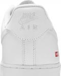 Кроссовки Nike Supreme x Air Force 1 Low 'Box Logo - White', белый - фото 8
