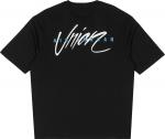Футболка Air Jordan x Union LA Reverse Dunk T-Shirt 'Black', черный - фото 3