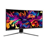 Игровой монитор изогнутый MSI MPG 341CQPX QD-OLED, 34", 3440x1440, 240 Гц, QD-OLED, черный - фото 2