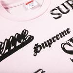 Футболка Supreme Multi Logo Tee 'Light Pink', розовый - фото 3