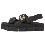 GUCCI Сандалии One Strap для женщин, черные - фото