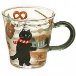 Стеклянные стаканы KAWASIMAYA, Glass Cup (Coffee Cat) - фото 5