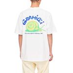 Футболка с принтом улитки Gramicci, желтый - фото 5