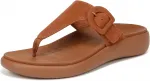 Vionic womens Activate Thongs, коричневый - фото 2
