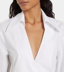 Мини-платье из хлопка The Attico, белый - фото 4