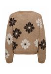 Джемпер ONLY PULLOVER, Toasted Coconut/Brown - фото 7