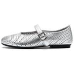 NINE WEST Серебряные туфли Мэри Джейн, цвет Silver - фото