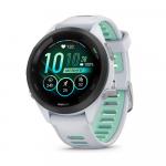 Умные часы Garmin Forerunner 265S, 1.1", Wi-Fi, белый/салатовый - фото 2