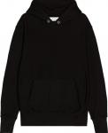 Худи Les Tien Cropped Hoodie 'Jet Black', черный - фото