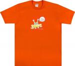 Футболка Supreme x Daniel Johnston Frog Tee 'Orange', оранжевый - фото