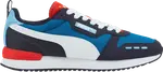 Кроссовки Puma R78 Mykonos Blue Red, синий - фото
