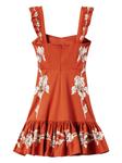 Платье мини Gingerbread La DoubleJ, оранжевый - фото 5