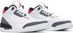 Кроссовки Air Jordan 3 Retro Denim SE Fire Red, белый - фото 8