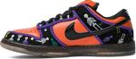 Лимитированные кроссовки Nike Dunk Low Premium SB 'Day of the Dead', оранжевый - фото 4