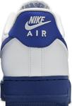 Кроссовки Nike Air Force 1 '07 Low 'White Royal', белый - фото 8