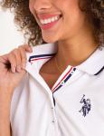 Платье-поло U.S. Polo Assn. Triple, белый - фото 4