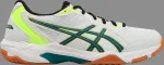 Кроссовки gel rocket 10 'white velvet pine' Asics, белый - фото