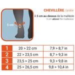 Strong 500 Мужская/женская поддержка связок правой/левой лодыжки - черный Tarmak - фото 3