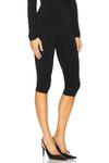 Леггинсы капри Norma Kamali, black - фото 2