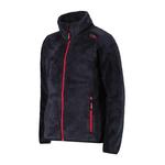 Флисовая куртка для девочек CMP, детская куртка для девочек 38P1465 - фото 3