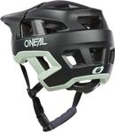 Велосипедный шлем Oneal defender solid, Black Matt/Green - фото 5