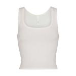 Топ Skims Soft Lounge, мраморный - фото