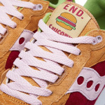 Кроссовки Saucony END. x Shadow 5000 Burger, коричневый - фото 6