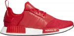 Мужские кроссовки Adidas NMD R1, красно-белый - фото
