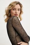 Боди Elisabetta Franchi, черный - фото 5
