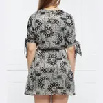 Платье-Бандана The Kooples, черный - фото 3