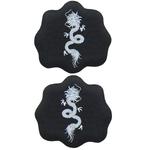 Подушка для стопы с принтом Dragon Natori - фото