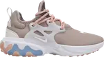 Кроссовки Nike Wmns React Presto 'Coral Stardust', серый - фото 2