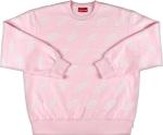 Толстовка Supreme Liner Crewneck 'Light Pink', розовый - фото