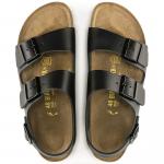 Сандалии Birkenstock Milano Natural Leather, черный - фото 5