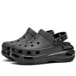 Сандалии Crocs Classic Mega Crush Clog, черный - фото