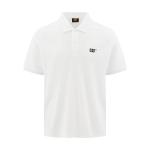 Мужская поло CAT, белый - фото