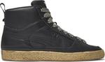 Кроссовки Puma Rhuigi x Suede Mid Distressed Black, черный - фото