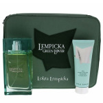 Подарочный набор Lolita Lempicka Green Lover For Men 96,4 мл спрея EDT и геля после бритья 70,9 мл с сумкой - фото 3