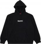 Толстовка Supreme LA Box Logo Hooded Sweatshirt 'Black', черный - фото
