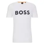 Футболка мужская белая Hugo Boss, белый - фото