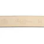 Кожаный ремень Anthoni Crown с узорчатой ​​застежкой, черный - фото 2