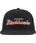 Кепка Mitchell Ness мужская черная Chicago Blackhawks Core Team Script 2.0 Snapback Mitchell & Ness - фото 4