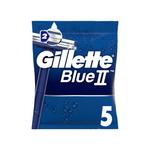 Одноразовые бритвы Blue II (5 шт.) Gillette - фото 2