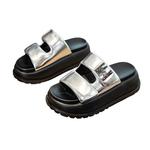 Шлепанцы женские Cachiotti, серебряный - фото 14