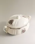 Супница Zara Home Floral Earthenware Serving, коричневый - фото 3